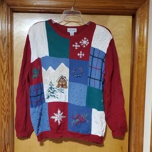 Alfred Dunner holiday sweater size 2X